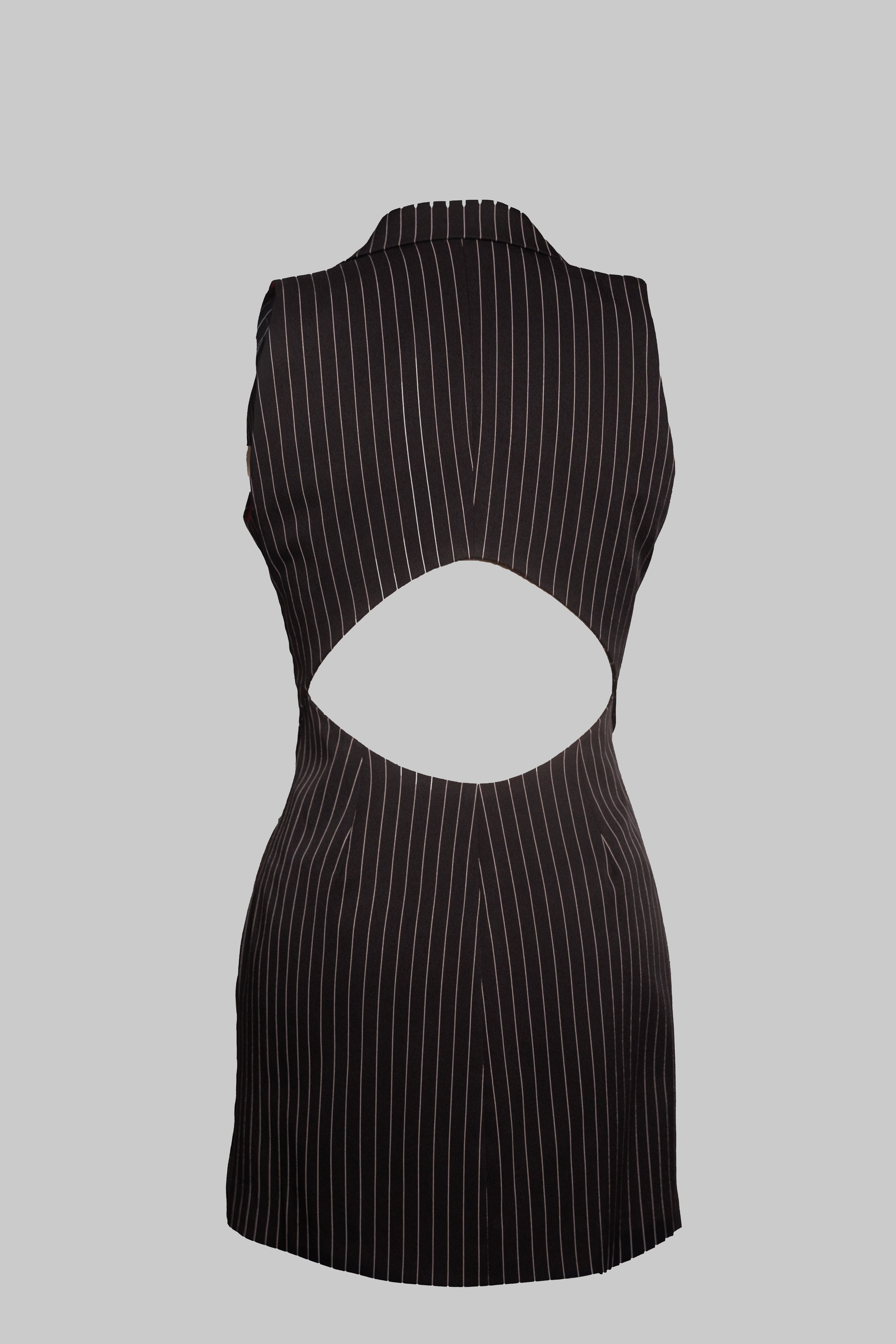 Naomi cut-out blazer dress